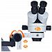 Microscopio Stereoscopico Trinoculare Neptune Pro Msnp-t-wdms1 Con Camera Draco Blue Pro 2mp - Alta Precisione, Zoom 7x-45x, Hdmi /vga, Ideale Per Laboratori E Industria - Foto miniatura 2