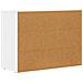 Credenza Bianco 80.5 x 35 x 59 cm Legno multistrato - Foto miniatura 6