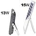 Proiettore Solare Led 13w Ip67 Con Batteria 15ah Con Pannello 15w - Foto miniatura 5