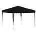 Tenda per feste a pop-up 288 x 288 x 245 cm Nero Tessuto Oxford - Foto miniatura 1