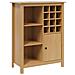 Mobile per vino HILL Marrone miele 79.5 x 40 x 107.5 cm - Foto miniatura 1