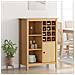 Mobile per vino HILL Marrone miele 79.5 x 40 x 107.5 cm - Foto miniatura 2