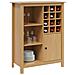 Mobile per vino HILL Marrone miele 79.5 x 40 x 107.5 cm - Foto miniatura 3