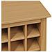 Mobile per vino HILL Marrone miele 79.5 x 40 x 107.5 cm - Foto miniatura 8