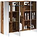 Mobiletto per specchio da bagno con lo scaffale Legno vecchio - Foto miniatura 3