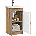 Mobile da bagno con lavabo Rovere Artigianale 42 x 40 x 84,5 cm - Foto miniatura 3