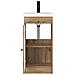 Mobile da bagno con lavabo Rovere Artigianale 42 x 40 x 84,5 cm - Foto miniatura 4