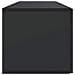 Mobile Porta TV da Muro Montaggio a parete Nero 98 x 31 x 30 cm - Foto miniatura 5