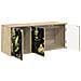 Mobile TV da Parete RHENEN 102 x 33 x 40 cm Rovere Sonoma - Foto miniatura 2