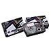 nastro 6mm x 8mt nero su bianco - Foto miniatura 1