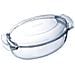 Casseruola Ovale in Vetro con Coperchio - Foto miniatura 1