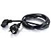 Cavo di alimentazione standard C2G 88534 - 2 m Lunghezza - IEC 60320 C13 - CEE 7/7 - 110 V AC, 220 V AC Voltage Rating - Nero - Foto miniatura 1