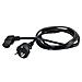 Cavo di alimentazione standard C2G 88534 - 2 m Lunghezza - IEC 60320 C13 - CEE 7/7 - 110 V AC, 220 V AC Voltage Rating - Nero - Foto miniatura 3