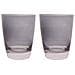 Set 2 Bicchieri Acqua Happy Colour Grigio - Foto miniatura 1