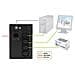 Gruppo di Continuità UPS / 1000 VA / 500 con 4 Prese IEC Colore Nero - Foto miniatura 3