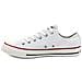 All Star Scarpe Uomo Donna Bianche Basse Tela Ox Optic 42 - Foto miniatura 7