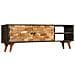 Mobile Porta Tv In Legno Massello Di Mango 140x30x45 Cm - Foto miniatura 6