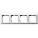 021404 Mascherina Di Copertura, 4 Moduli, Standard 55, Bianco Puro Satinato - Foto miniatura 1