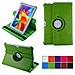 Custodia Per Samsung Galaxy Tab 10.1 N Gt-p7500 Gt-p7501 Gt-p7510 Gt-p7511, Tab 2 10.1 P5100 P5110 Smart 360° Gradi Di Rotazione Cover Supporto Protezione Case | Colore Verde - Foto miniatura 1