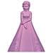 Color Night Elsa La Regina Della Neve Decorazioni Colorata Luminosa Camera Dei Bambini Con La Disney Congelato Timer Nlj110fz - Foto miniatura 5