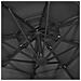 Ombrellone a 4 Livelli con Palo in Alluminio Antracite 3x3 m - Foto miniatura 3