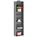 Organizer per Armadio da Appendere 2 pz con 10 Ripiani Tessuto - Foto miniatura 9