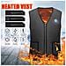 Gilet Riscaldato 5 Zone Di Riscaldamento Nero /grigio Black+grey L - Foto miniatura 6