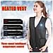 Gilet Riscaldato 5 Zone Di Riscaldamento Nero /grigio Black+grey L - Foto miniatura 8