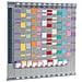Nobo Planner professionale schede a T - 12 colonne 32 fessure - Foto miniatura 2
