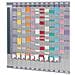 Nobo Planner professionale schede a T - 12 colonne 32 fessure - Foto miniatura 6
