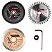 Set Di 3 Lame Per Sega Circolare Mini Einhell - 49575915 - Foto miniatura 1