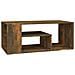 Tavolino Da Salotto Rovere Fumo 100x50x40 Cm Legno Multistrato - Foto miniatura 2