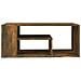 Tavolino Da Salotto Rovere Fumo 100x50x40 Cm Legno Multistrato - Foto miniatura 3