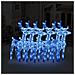 Renne Di Natale 6 Pz Blu 240 Led In Acrilico - Foto miniatura 1