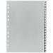 Herlitz 10843522 Registro Delle Schede Del Registro Alfabetico Polypropilene (pp) Grigio (10843522) - Foto miniatura 2
