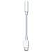 797008 Cavo Audio 0,1 M 3.5mm Usb Tipo-c Bianco - Foto miniatura 1