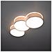 Lampada A Soffitto Circle 3a Bianco Sl. 1051 - Moderno Lampade Da Soffitto Bianco 11.5x91x35 Cm - Foto miniatura 3