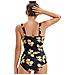 Costume Da Bagno Per Donna Pethuel Costume Intero Yy-0512-135 Arancia - Foto miniatura 1