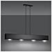 Lampada A Sospensione Gentor - Nero - Acciaio Verniciato A Polvere - 96x100x6 Cm - Foto miniatura 5