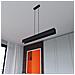 Lampada A Sospensione Gentor - Nero - Acciaio Verniciato A Polvere - 96x100x6 Cm - Foto miniatura 6