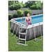 Scaletta Di Sicurezza Per Piscine In Metallo Antiruggine E Gradini Ultra-resistenti - 107 Cm - Foto miniatura 6