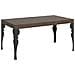 Tavolo Allungabile 90x130/234 Cm Paxon Premium Noce Telaio Antracite - Foto miniatura 1