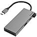 00200110 replicatore di porte e docking station per laptop USB 3.2 Gen 1 (3.1 Gen 1) Type-C Grigio - Foto miniatura 1