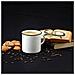 Vintage Tazza Campeggio 8 Cm Mug In Acciaio Smaltato 0,40 Ml, Picnic, Viaggio, Vintage Bianco - Foto miniatura 2
