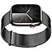 Cinturino Graphite Milanese Loop Per Apple Watch Grey L - Foto miniatura 2