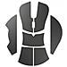 Pc Gaming Race Grip Tape Impugnatura Del Mouse - Foto miniatura 1