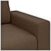 Poltrona  Marrone 59 cm in Tessuto - Foto miniatura 6