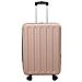 Valigia rigida 24'' Rosa oro 43x27x66 cm ABS - Foto miniatura 3