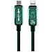 Cavo Wdc-181 1m Usb-c A Lightning 20w Serie Vanguard, Verde - Foto miniatura 1