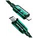 Cavo Wdc-181 1m Usb-c A Lightning 20w Serie Vanguard, Verde - Foto miniatura 3